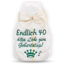 Lade das Bild in den Galerie-Viewer, Witziges Geschenk zum 40. Geburtstag für Frauen und Männer