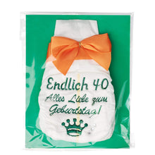 Lade das Bild in den Galerie-Viewer, Witziges Geschenk zum 40. Geburtstag für Männer und Frauen