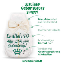 Lade das Bild in den Galerie-Viewer, Witziges Geschenk zum 40. Geburtstag für Frauen und Männer