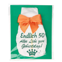 Lade das Bild in den Galerie-Viewer, Witziges Geschenk zum 50. Geburtstag für Frauen und Männer