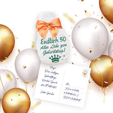 Lade das Bild in den Galerie-Viewer, Witziges Geschenk zum 50. Geburtstag für Frauen und Männer
