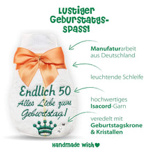 Lade das Bild in den Galerie-Viewer, Witziges Geschenk zum 50. Geburtstag für Frauen und Männer