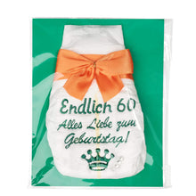 Lade das Bild in den Galerie-Viewer, Witziges Geschenk zum 60. Geburtstag für Frauen und Männer