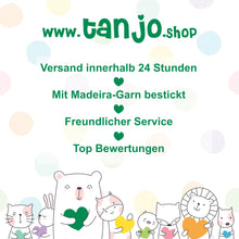 Lade das Bild in den Galerie-Viewer, Bestickte Windel im Rahmen - Maedchen Babyfuesschen 2 Babymotiv