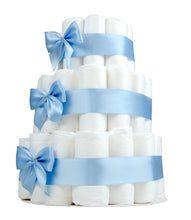 Lade das Bild in den Galerie-Viewer, Windeltorte für Jungen, individualisierbar als Geschenk zur Geburt