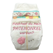 Lade das Bild in den Galerie-Viewer, Fragen - Möchtest du mein Patenonkel werden - rosa