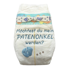 Lade das Bild in den Galerie-Viewer, Fragen - Möchtest du mein Patenonkel werden - blau
