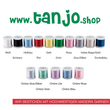 Lade das Bild in den Galerie-Viewer, Buntes individuelles Babyhalstuch mit Name bestickt - Obst